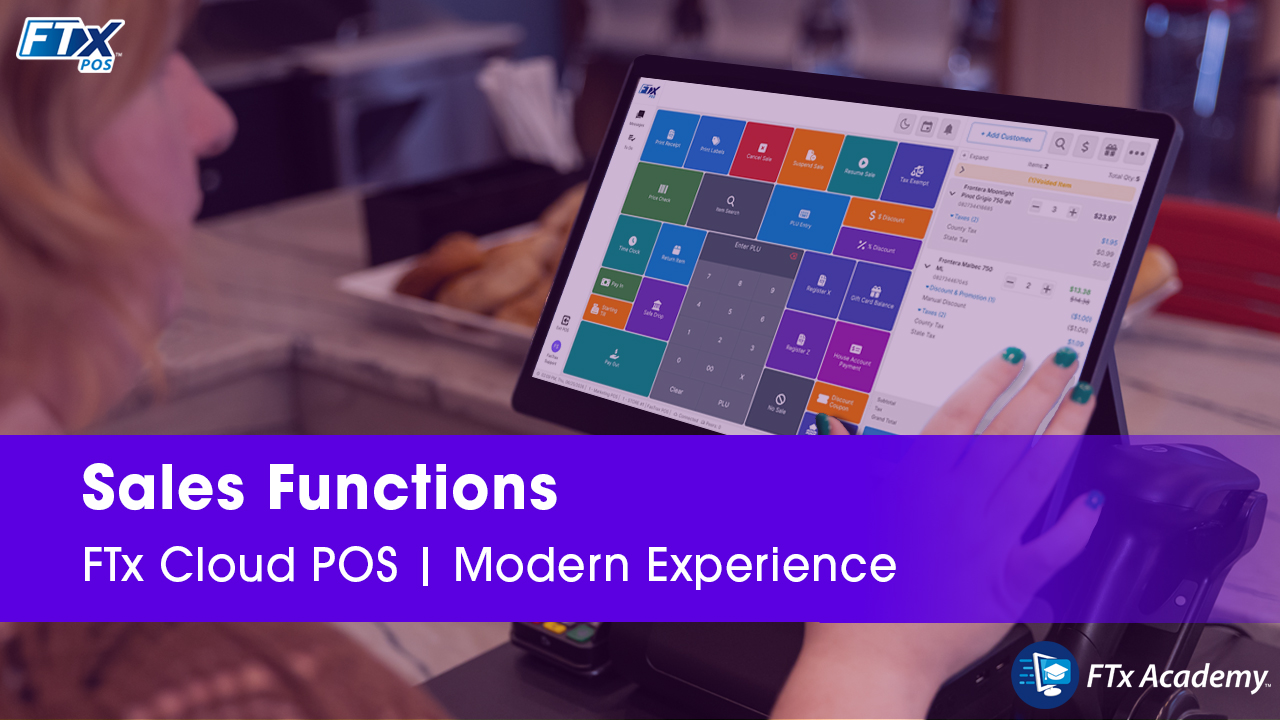 POS – Modern Experience | Sale Functions